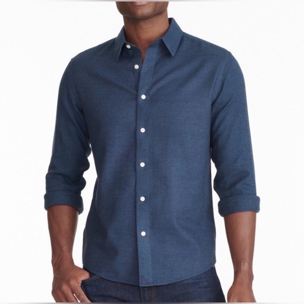 UNTUCKit Wrinkle Free Veneto Shirt Navy Men’s XXL
